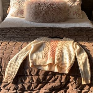 ANTHROPOLOGIE SLEEPING ON SNOW SWEATER
